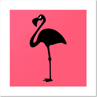 Angry Animals: Flamingo Posters and Art